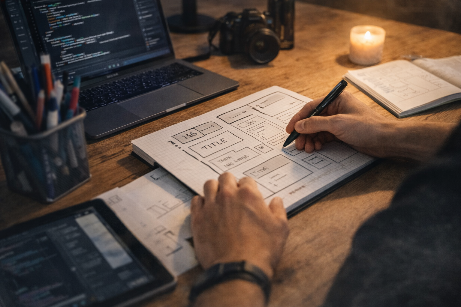 Creative planning and web strategy